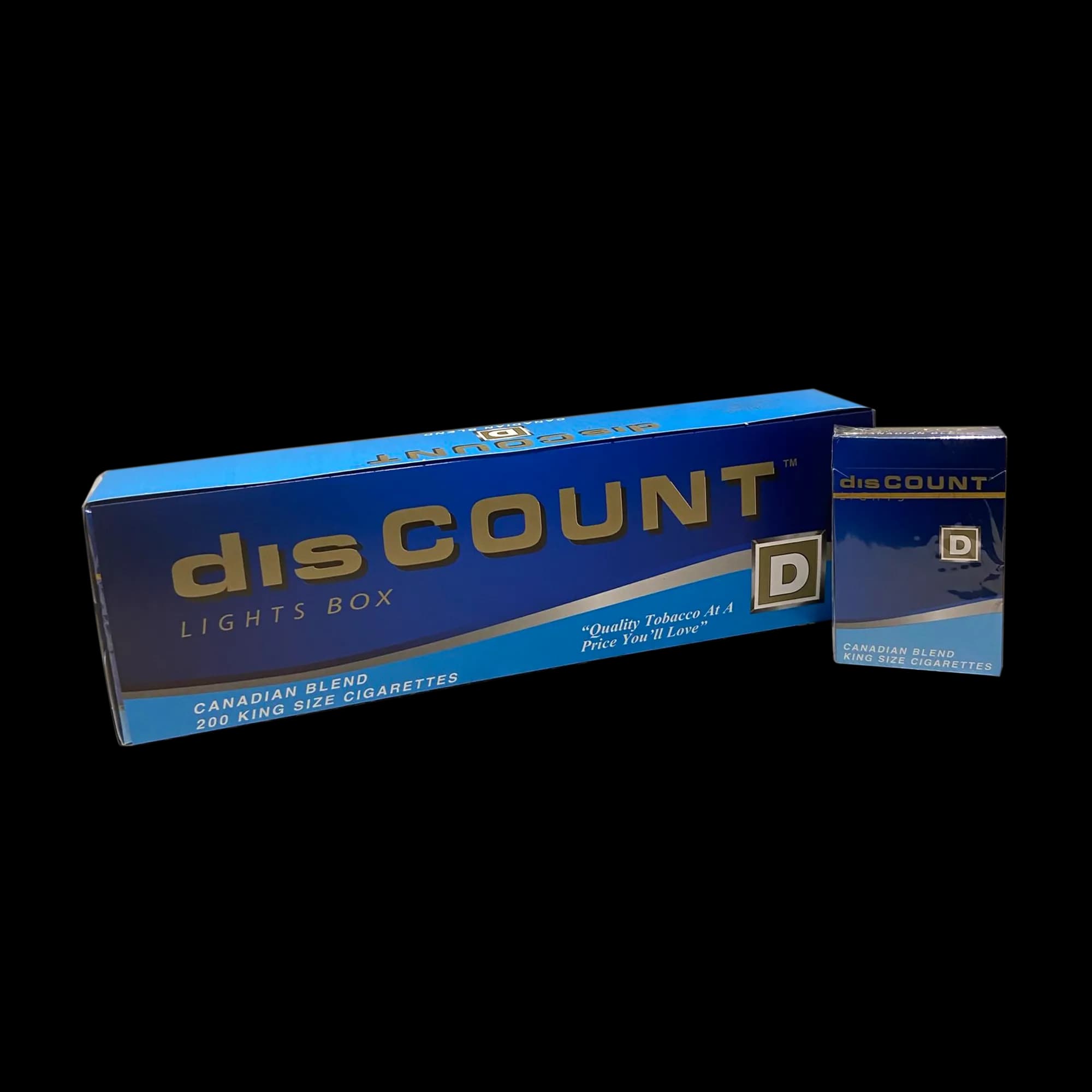 disCOUNT Lights Cigarettes - Image 1