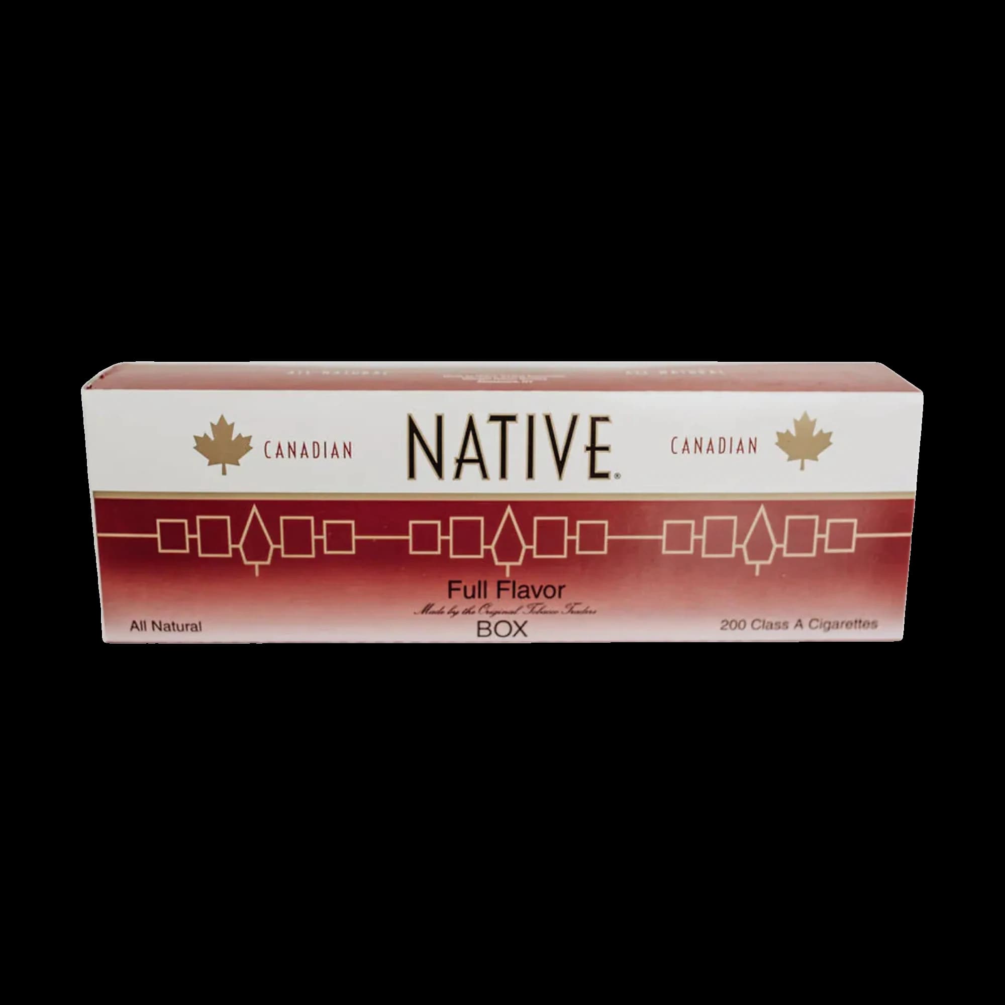 Carton of Native Full cigarettes