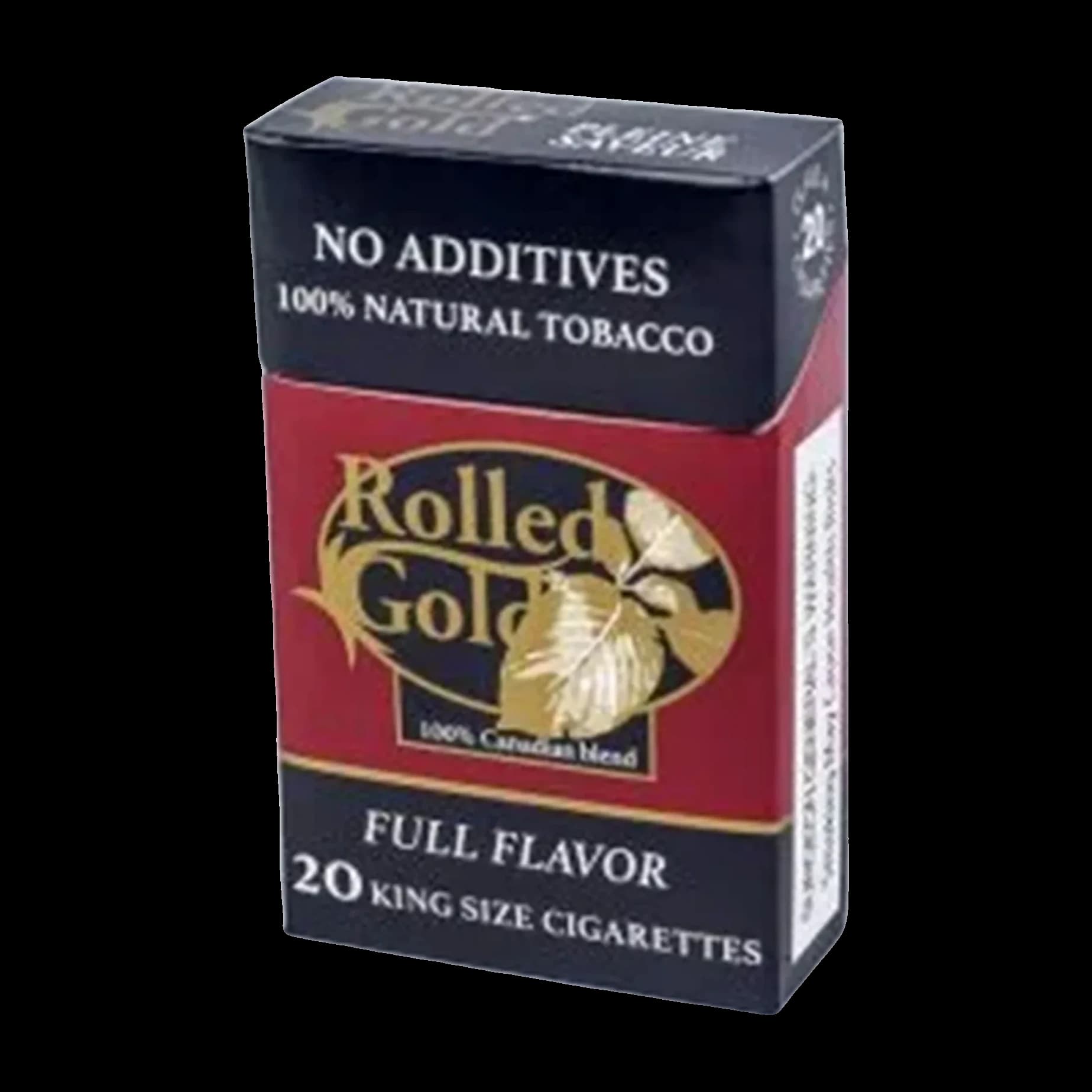 Pack of Rolled Gold Full Flavor cigarettes