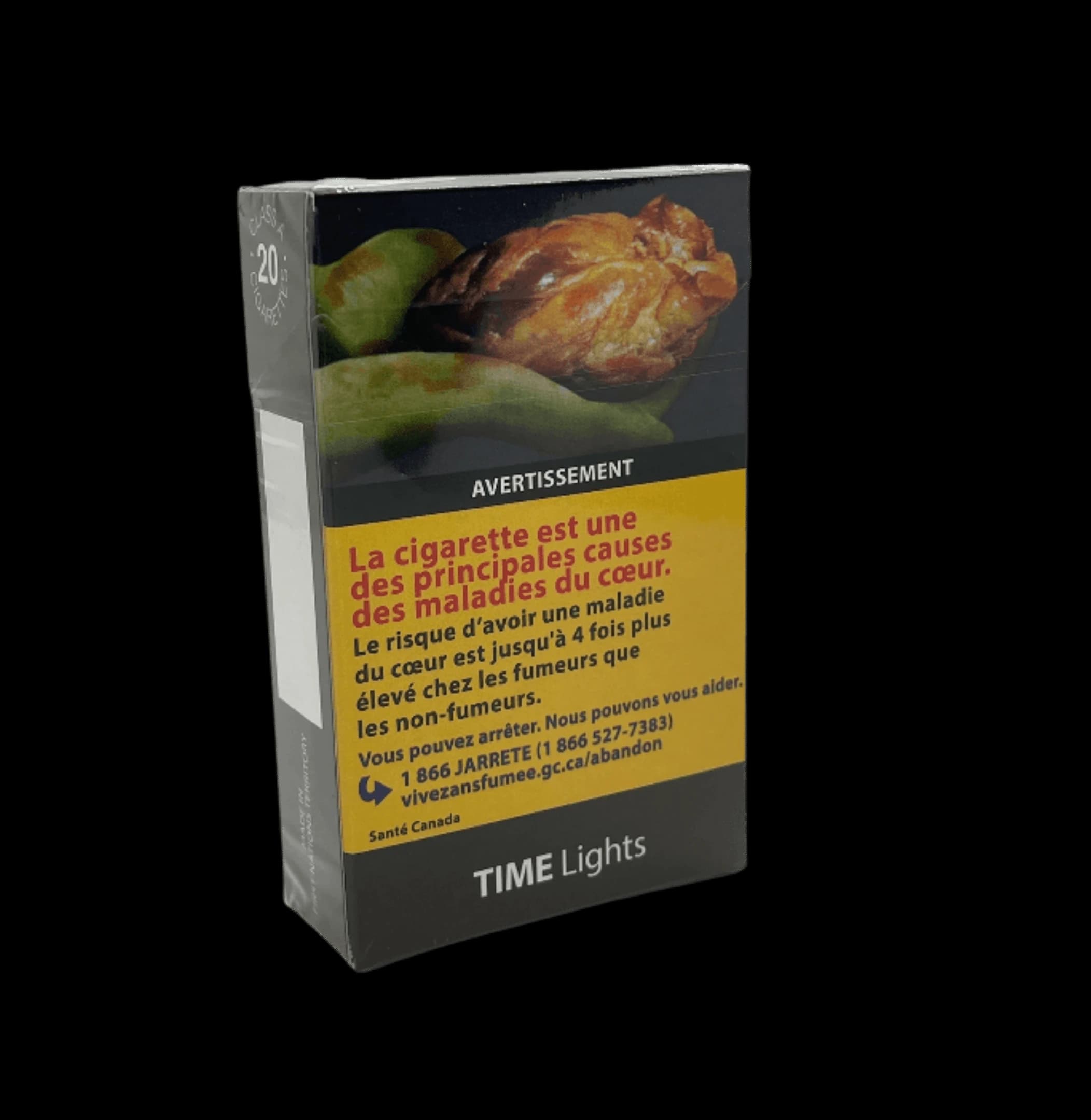 Pack of Time Light cigarettes